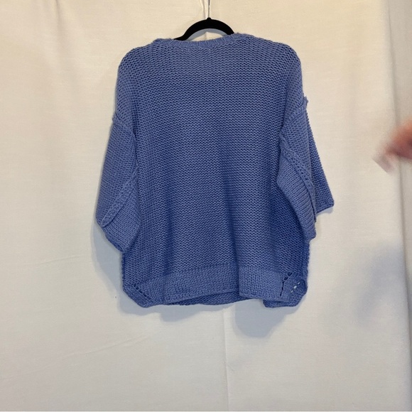 Easel Women's Blue Sweater S/M - Picture 2 of 3